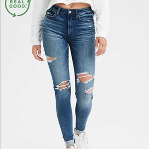 American Eagle Super High Waisted Jegging